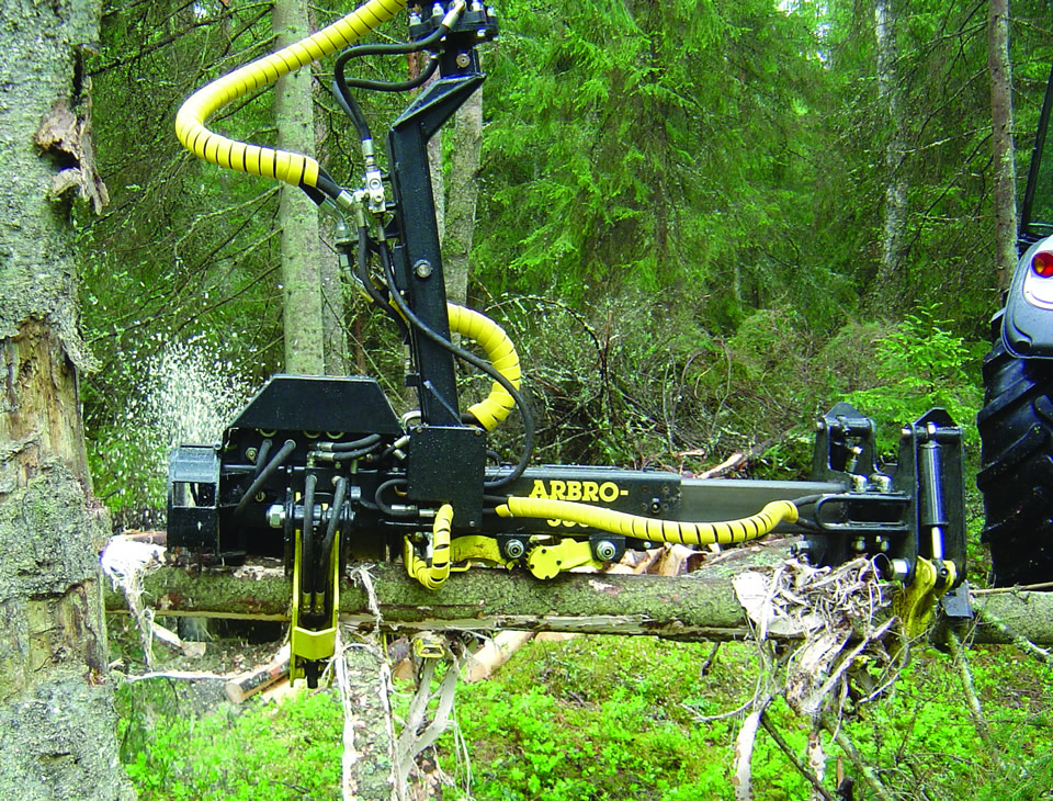 Arbro-Stroke 400 Harvester Head