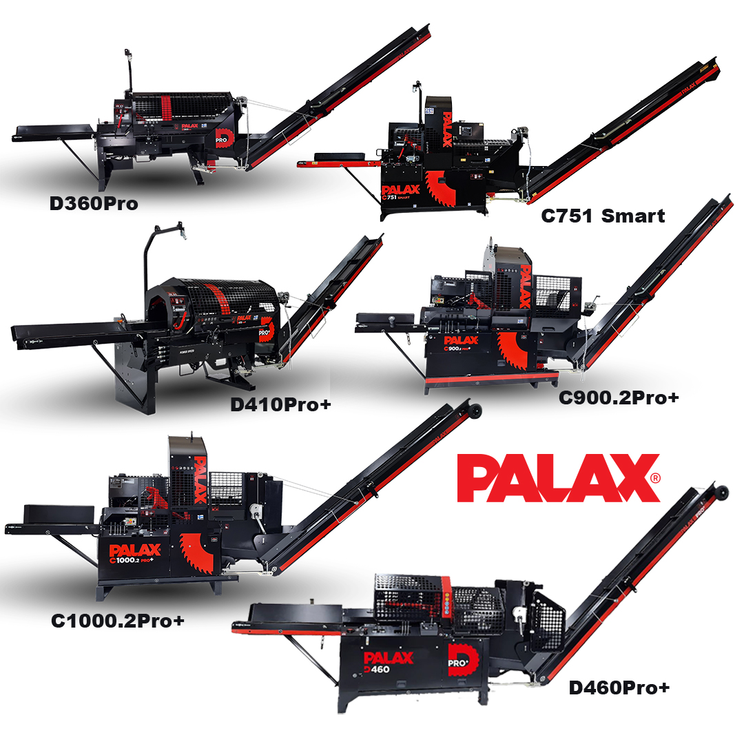 Palax Firewood Processor Models