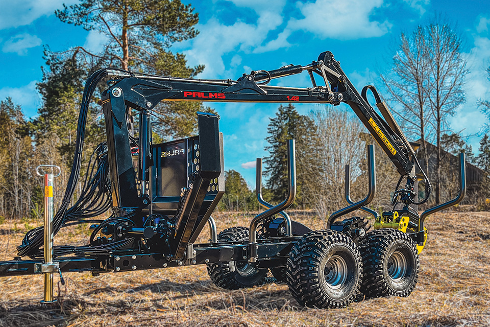 Palms ATV Log Loader with Trailer