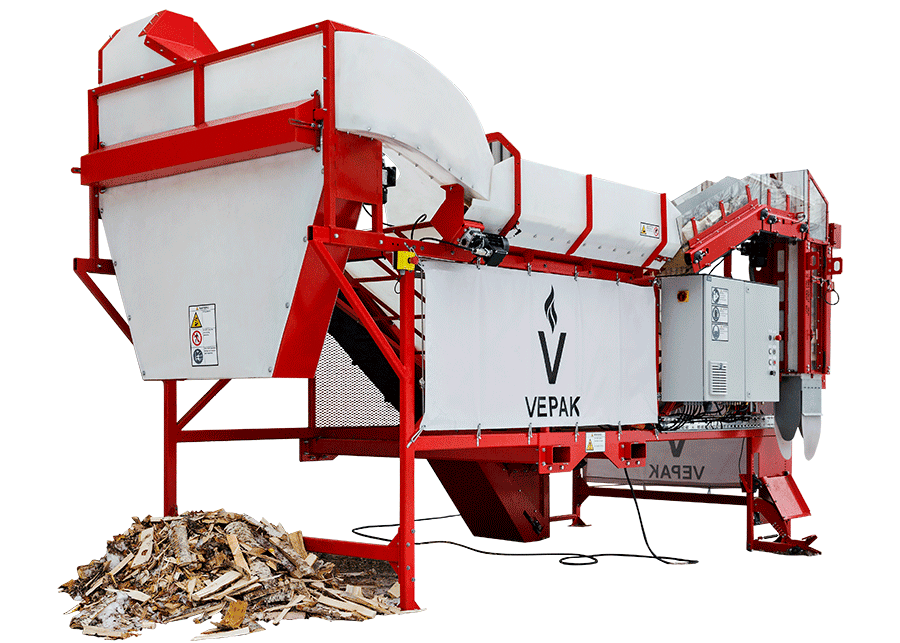 VEPAK firewood packing machine