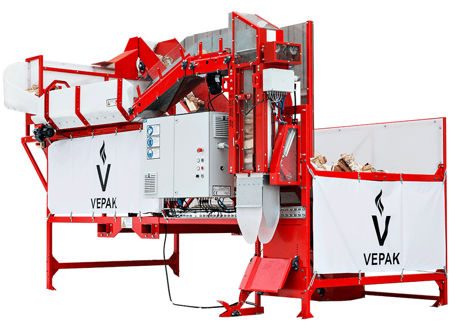 VEPAK firewood packing machine